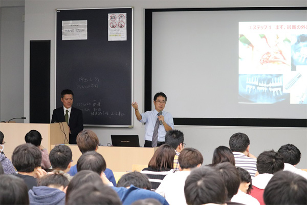 鶴見大学歯学部3年生向けの特別講義